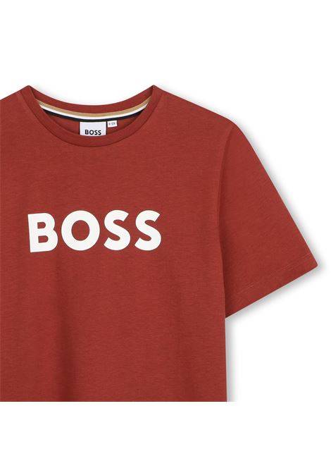 T-shirt con stampa HUGO BOSS KIDS | J5271195G